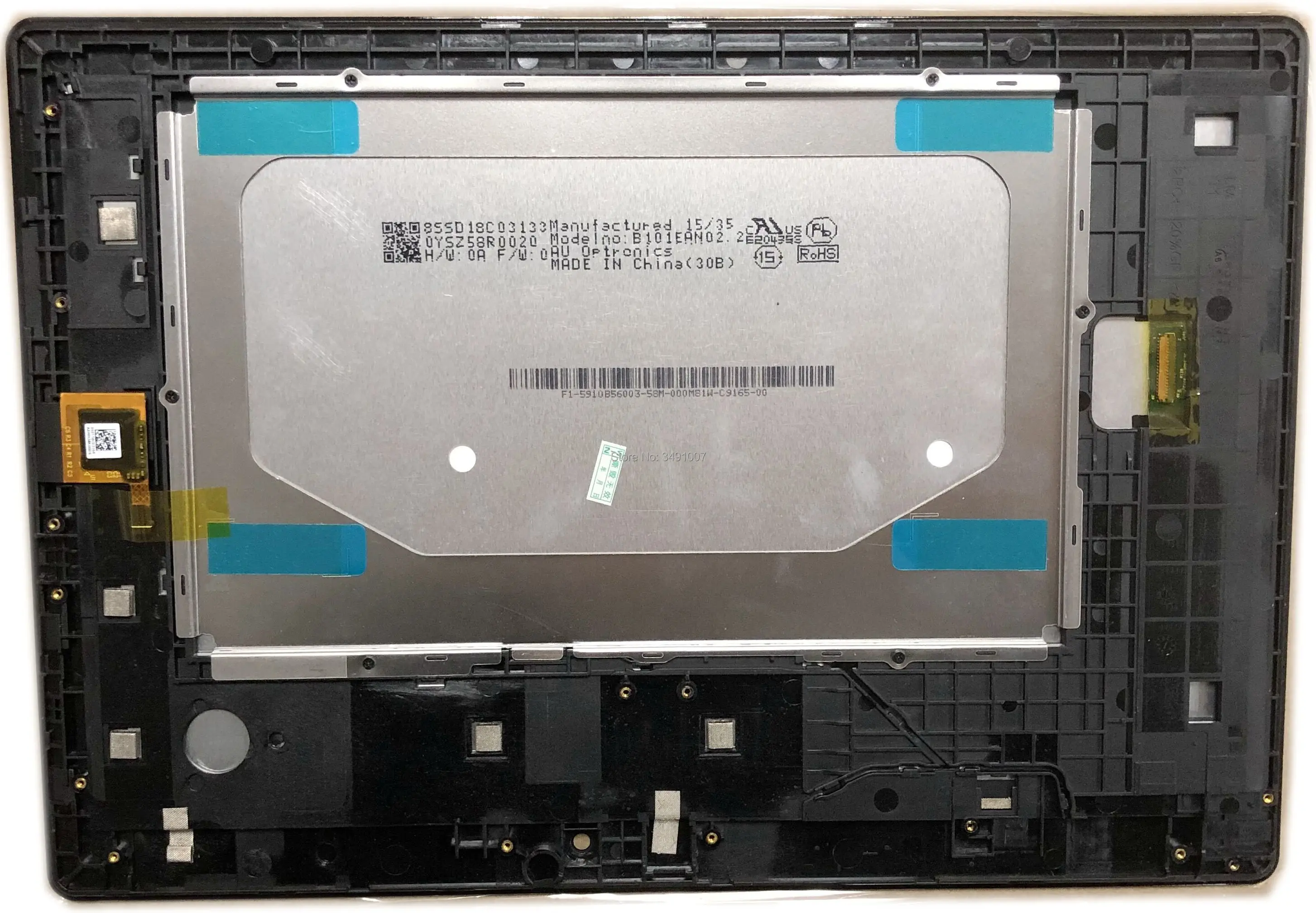 Для lenovo Tab 2 A10-30 YT3-X30 X30F TB2-X30F TB2-X30L A6500 B101EAN02.2 ЖК-дисплей Сенсорный экран Стекло Экран