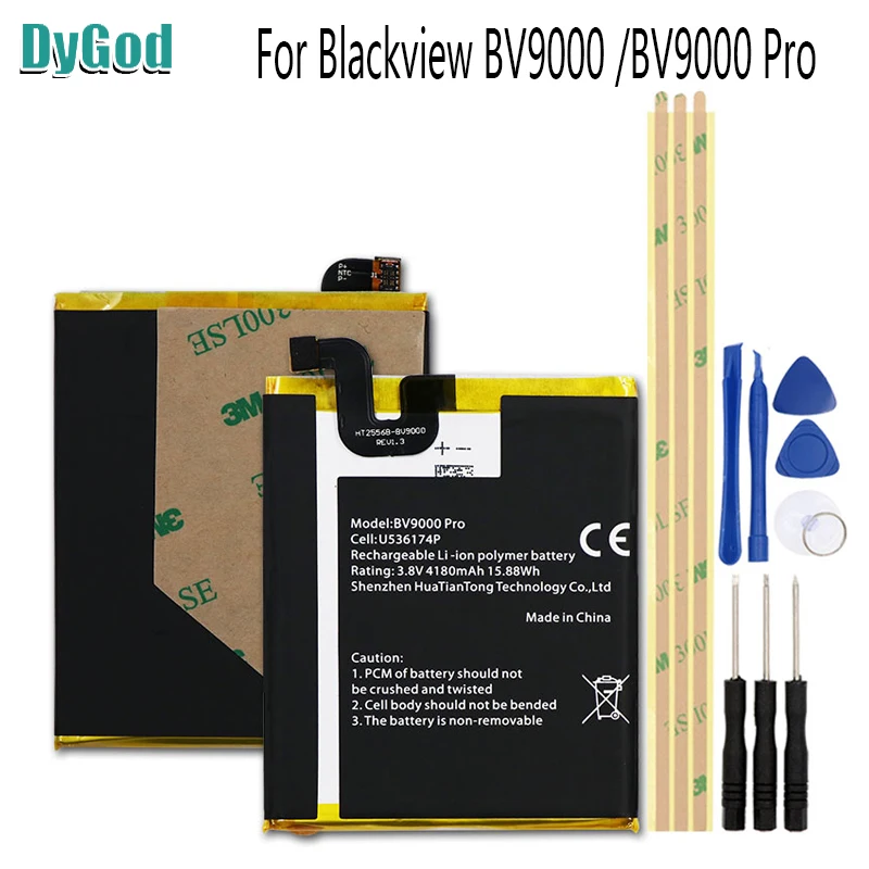 Аккумулятор DyGod 4180 мАч для Blackview BV9000 Pro Сменный аккумулятор телефона батареи +