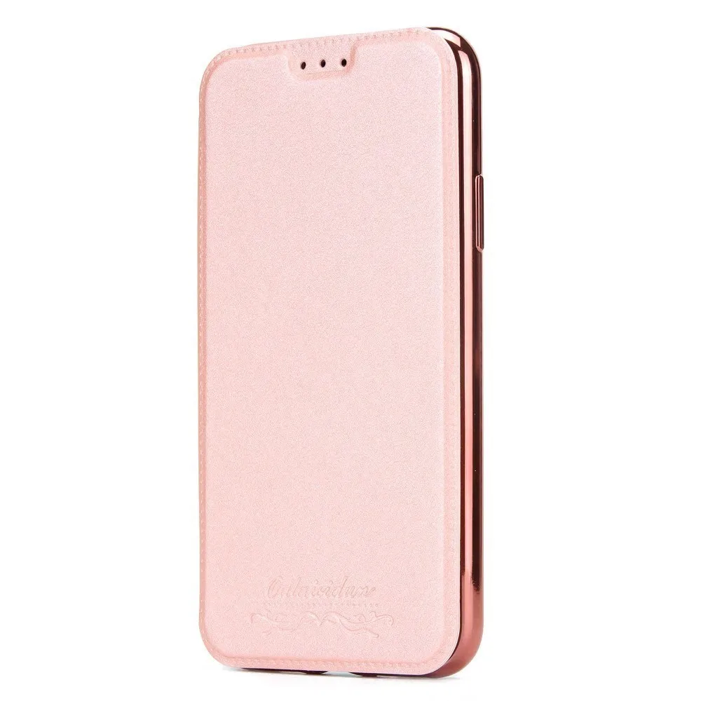 Для iPhone 6 6s 7 8 X XR XS Max чехлы бумажники дизайн анти осень раскладушка кожаный