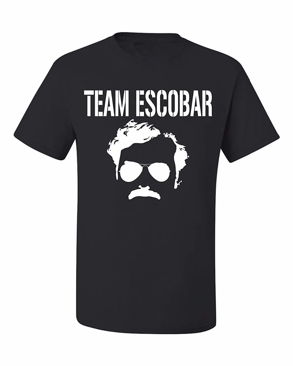

Men T Shirt Fashion 2019 Hot Sale Free shipping summer style Super Fashion Pablo Escobar Unisex Tee Shirt