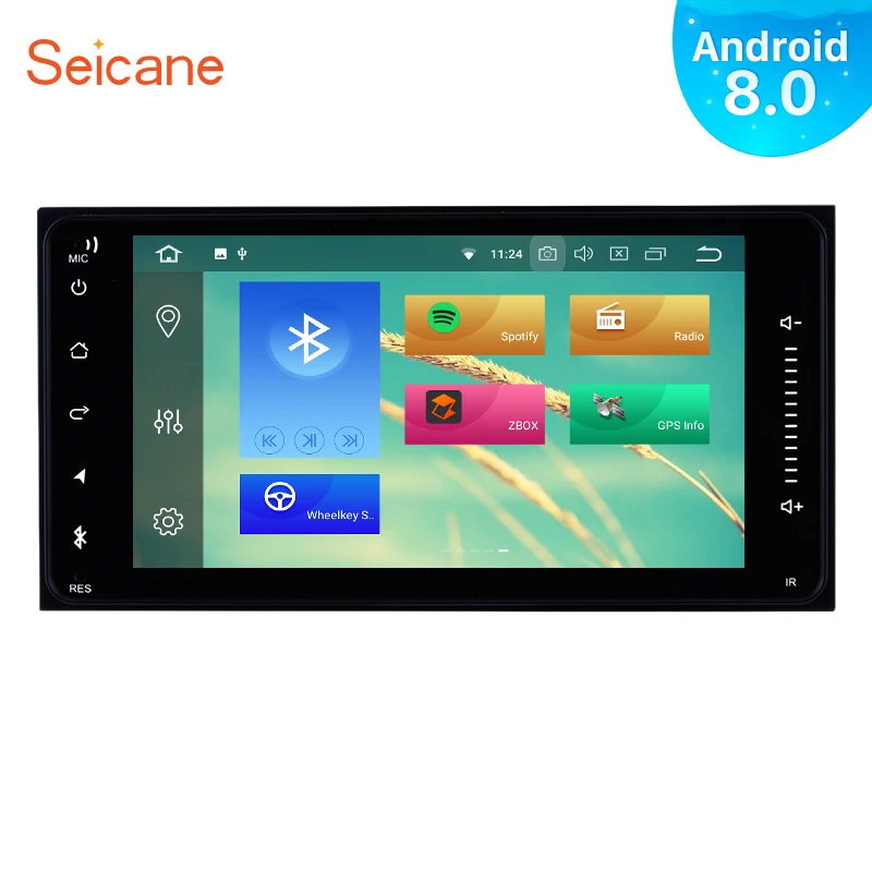 Seicane GPS автомобильный радиоприёмник Android 8 0/8 1 7 &quot2Din стерео для Toyota Corolla