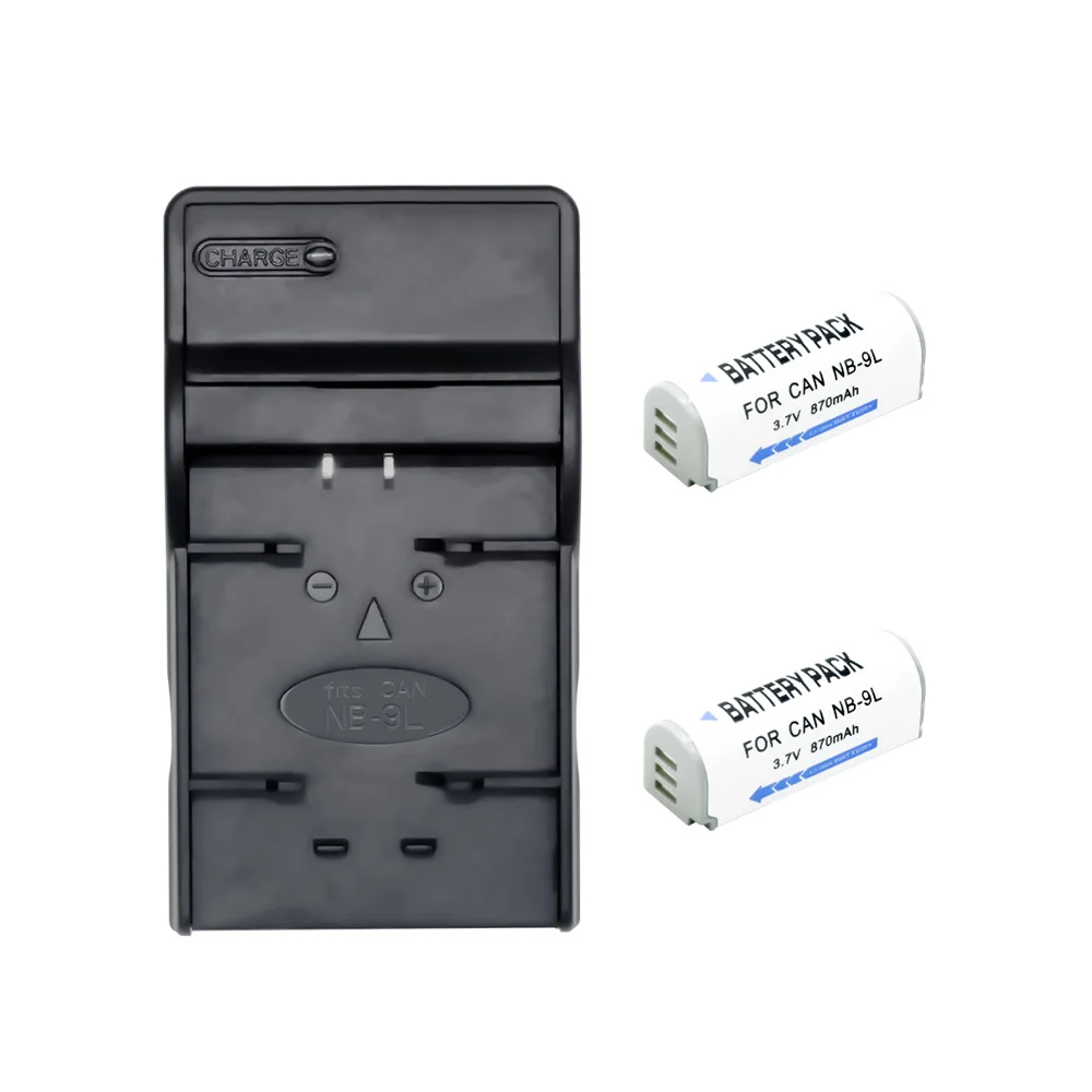 2x NB-9L NB 9L батарея + 1x USB одно зарядное устройство для Canon IXUS 1000HS IXY 50S Powershot N2 SD4500 IS |
