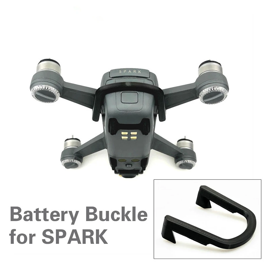 Зажим для аккумулятора DJI Spark 3D Печатный протектор Полетный защитный кожух анти
