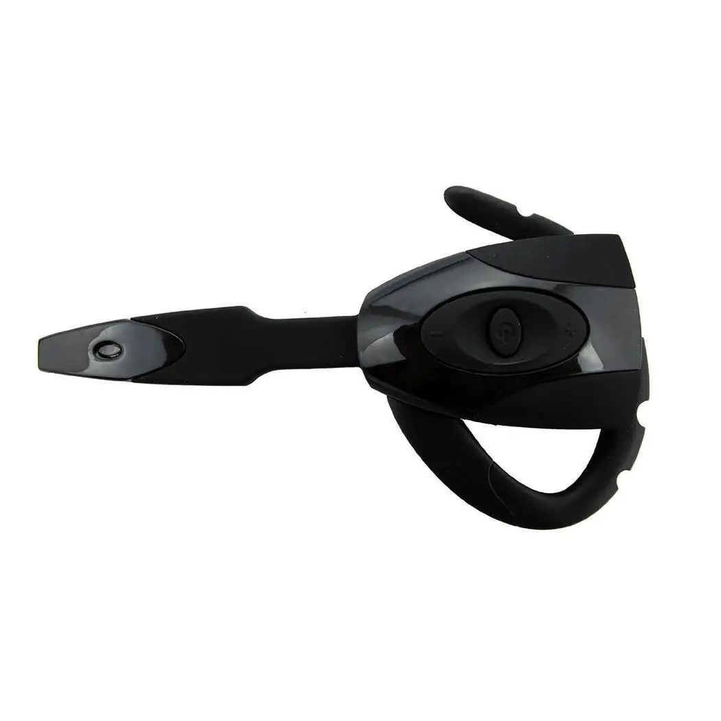 Общие стерео наушники висят громкой связи Bluetooth черные беспроводная гарнитура