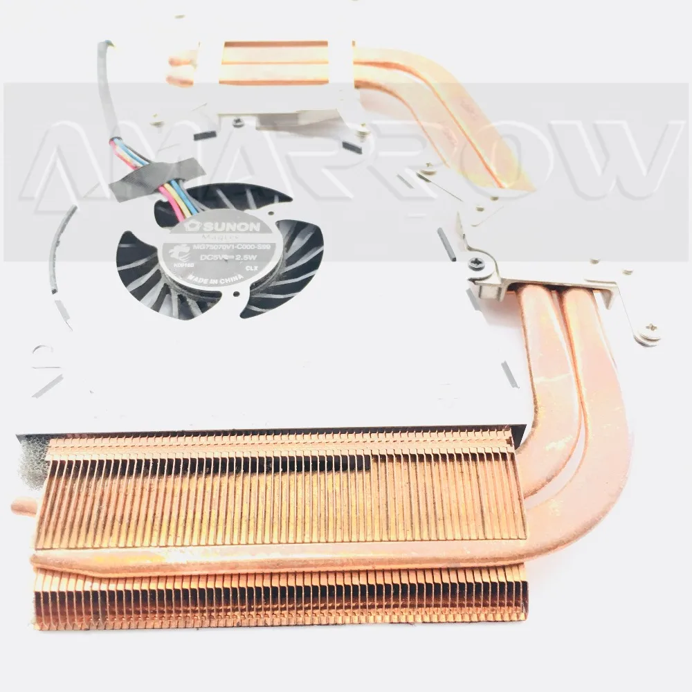 Оригинальный кулер для охлаждения процессора Lenovo Y560 560P MG75070V1 C000 S99 4fkl3haoke B02B