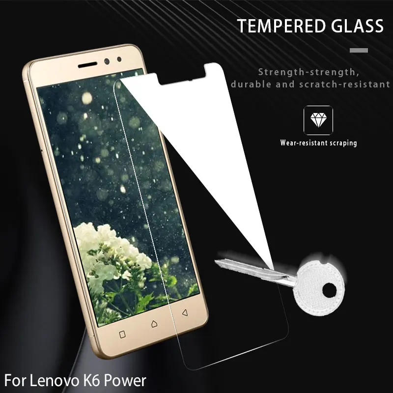 DyGod для Lenovo K6 мощное закаленное стекло 5 0 дюймов Переднее защитная пленка Power