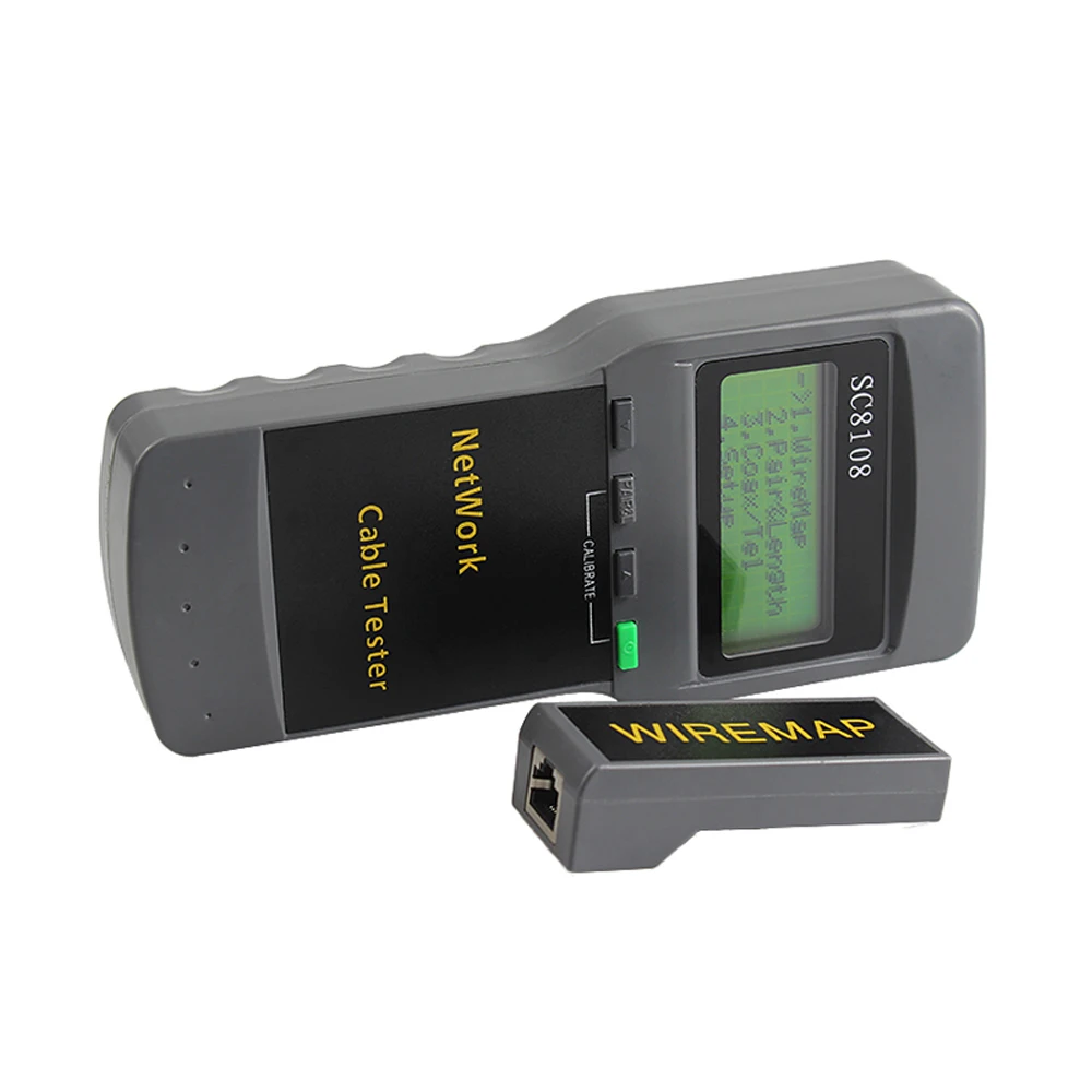 Многофункциональный ЖК цифровой сетевой тестер LAN Сетевой кабель детектор линия