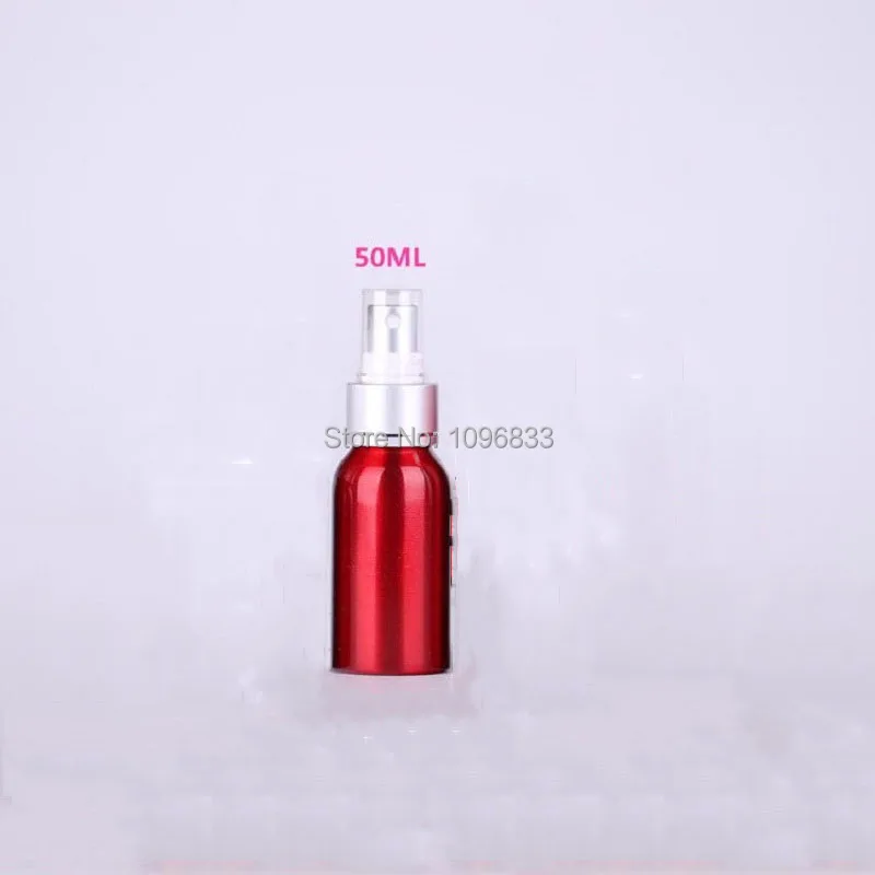 30ml 50ml 100ml Red Spray Pump Bottle 120ml Moisturizing Toner Aluminum Metal 150ml Empty Cosmetic Packing 200ml | Красота и здоровье