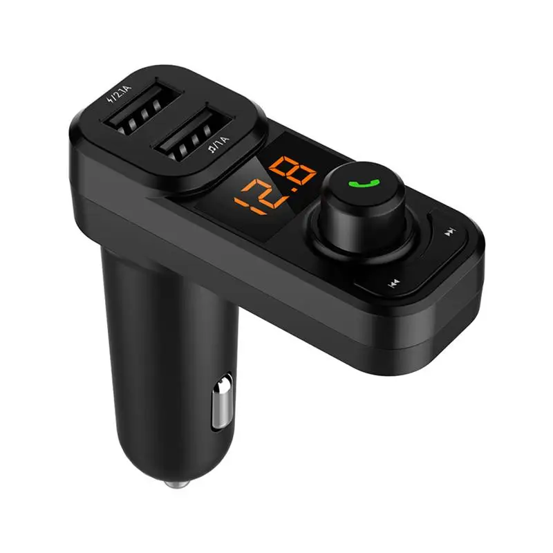 Беспроводной Bluetooth Автомобильный MP3-плеер fm-передатчик радио с 2 usb-портами