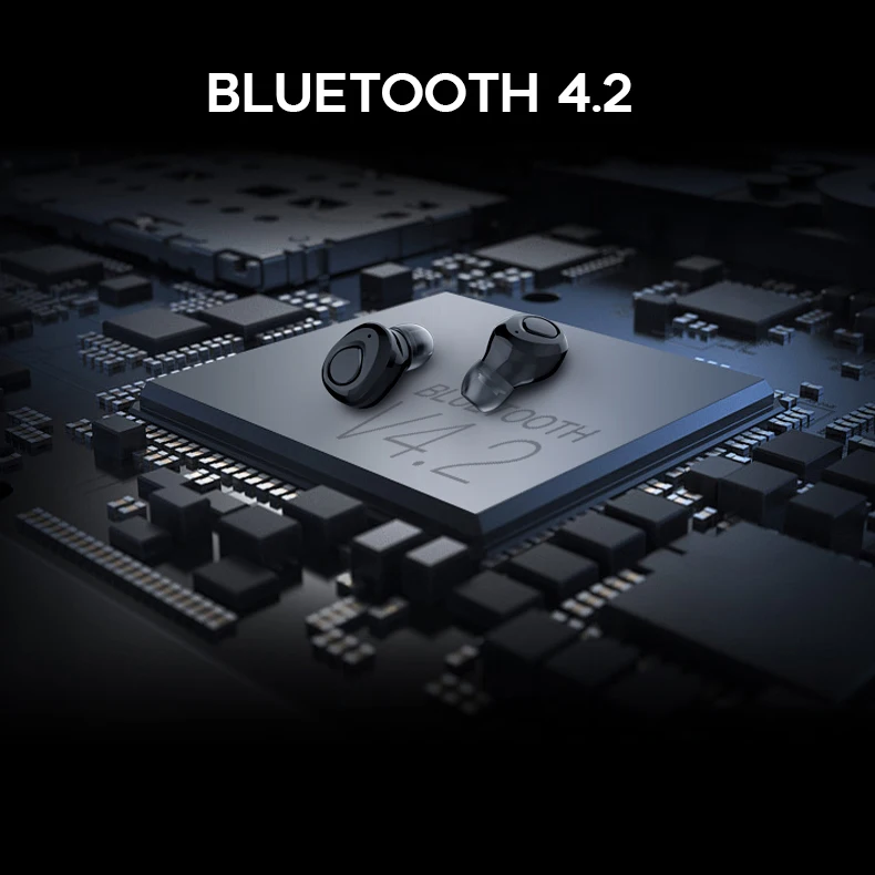 Беспроводные Bluetooth наушники KEBIDU X18S вкладыши громкой связи гарнитура спортивные с