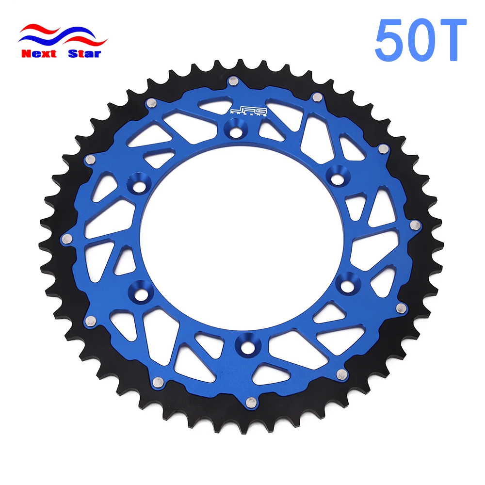 Задняя звездочка цепи мотоцикла для YAMAHA YZF WRF YZ125 WR250F TTR230 WR250R 250X YZ250 YZ250F WR400F WR426F YZ426F