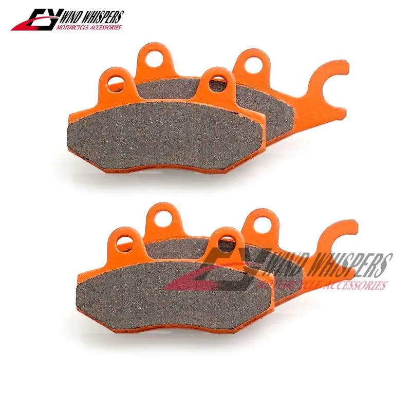 Передние и задние тормозные колодки для мотоцикла Kawasaki EX250 Ninja 250R Ninja250 2008 2018 EX300 300