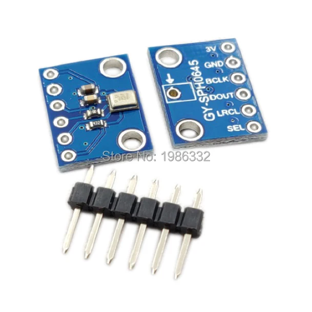 Цифровой MEMS микрофон WS16 SPH0645LM4H I2S модульный разрывной выход микрофон|Детали и