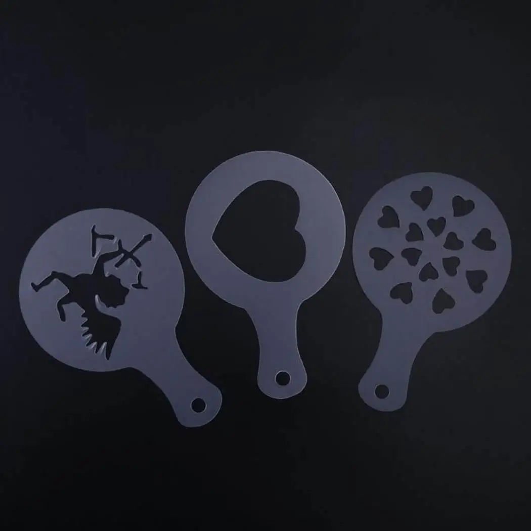 Новый кофе украшения трафареты печати формы для искусства Трафареты шаблон