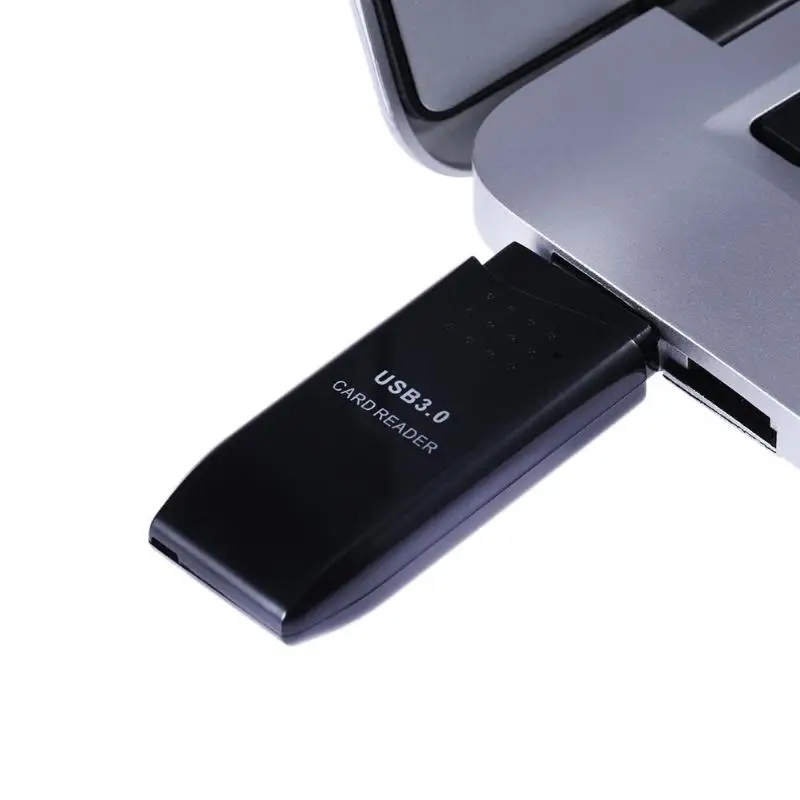 Мини Портативный USB3.0 Порты и разъёмы высокое Скорость 2 в 1 SDXC + устройство для