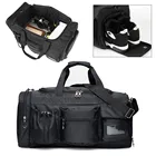 Вместительная сумка для багажа на выходных, Дорожная Спортивная Сумка для тренировок, холщовая многофункциональная сумка, женская спортивная сумка