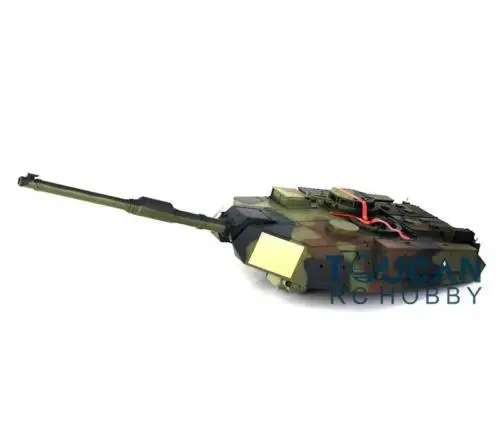 5 2 VHenglong 1/16 США M1A2 Abrams RC Танк 3918 камуфляжная зеленая пластиковая башня W/ BB блок