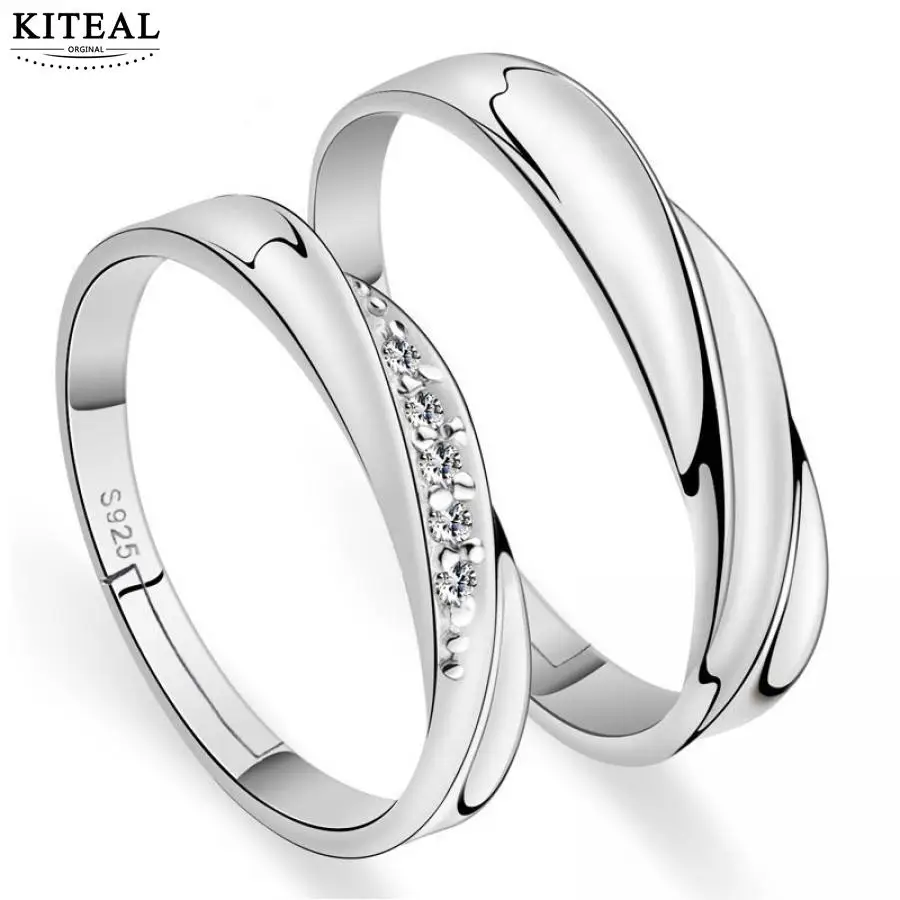 KITEAL Hot Sale size resizeable women rings Twist couple ring set anillos to.us bear 2018 horloge|Кольца для помолвки| |