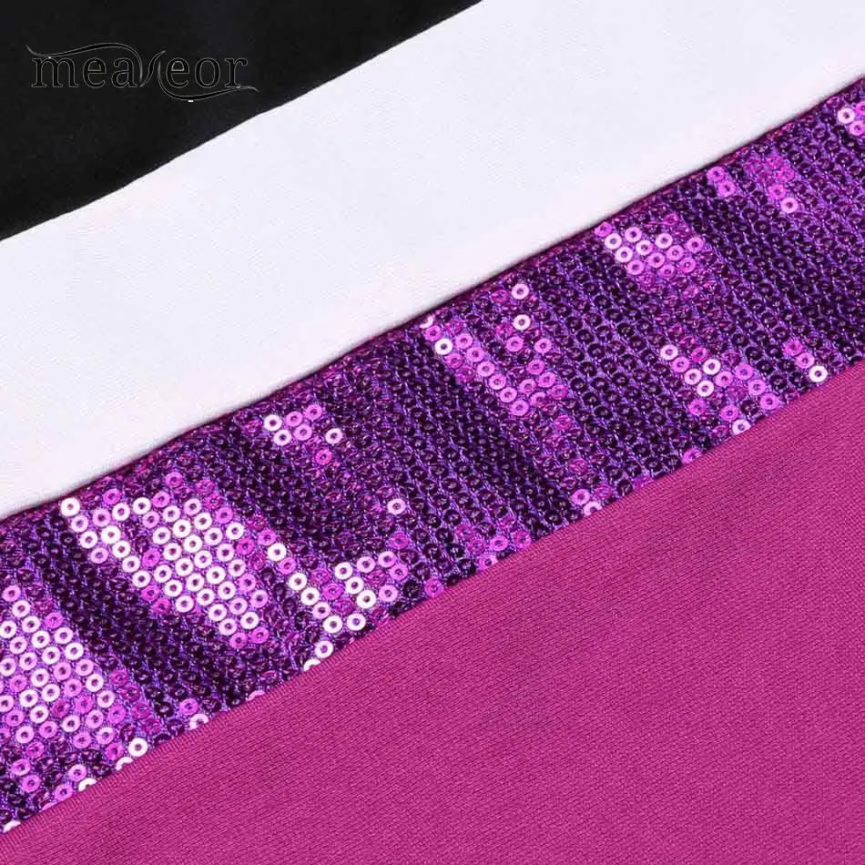 Meaneor модное женское платье лето геометрический лоскут контрастный цвет тонкий