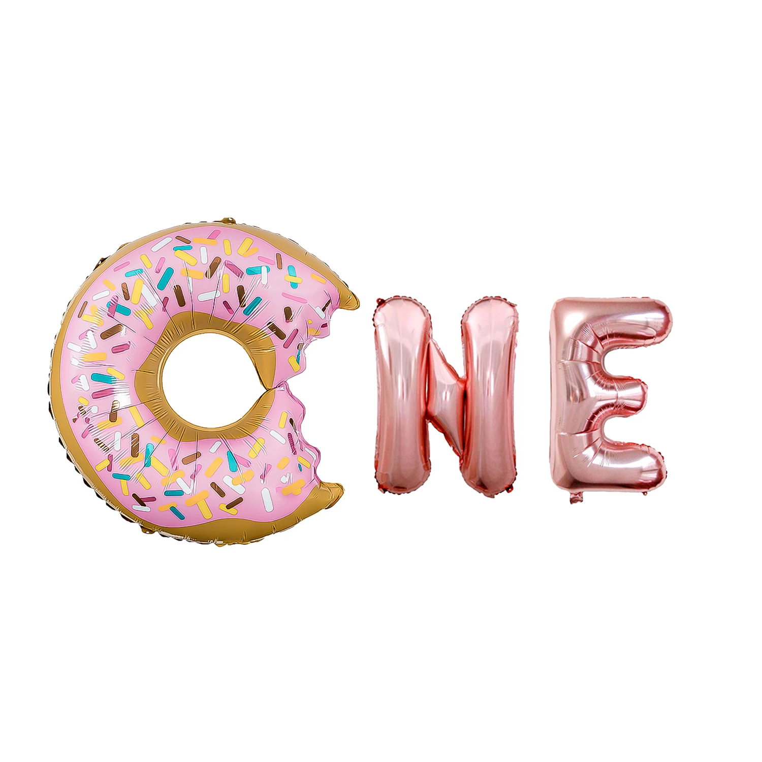 ZLJQ розовое золото пончик растут воздушный шар 16 &quotпончик одна Фольга Письмо для