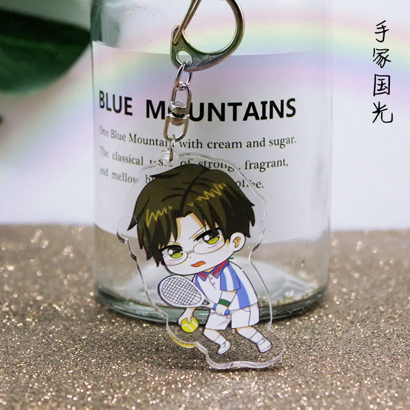 10 шт./лот аниме Принц тенниса акриловый брелок игрушка Fuji Syusuke Atobe Keigo фигурка