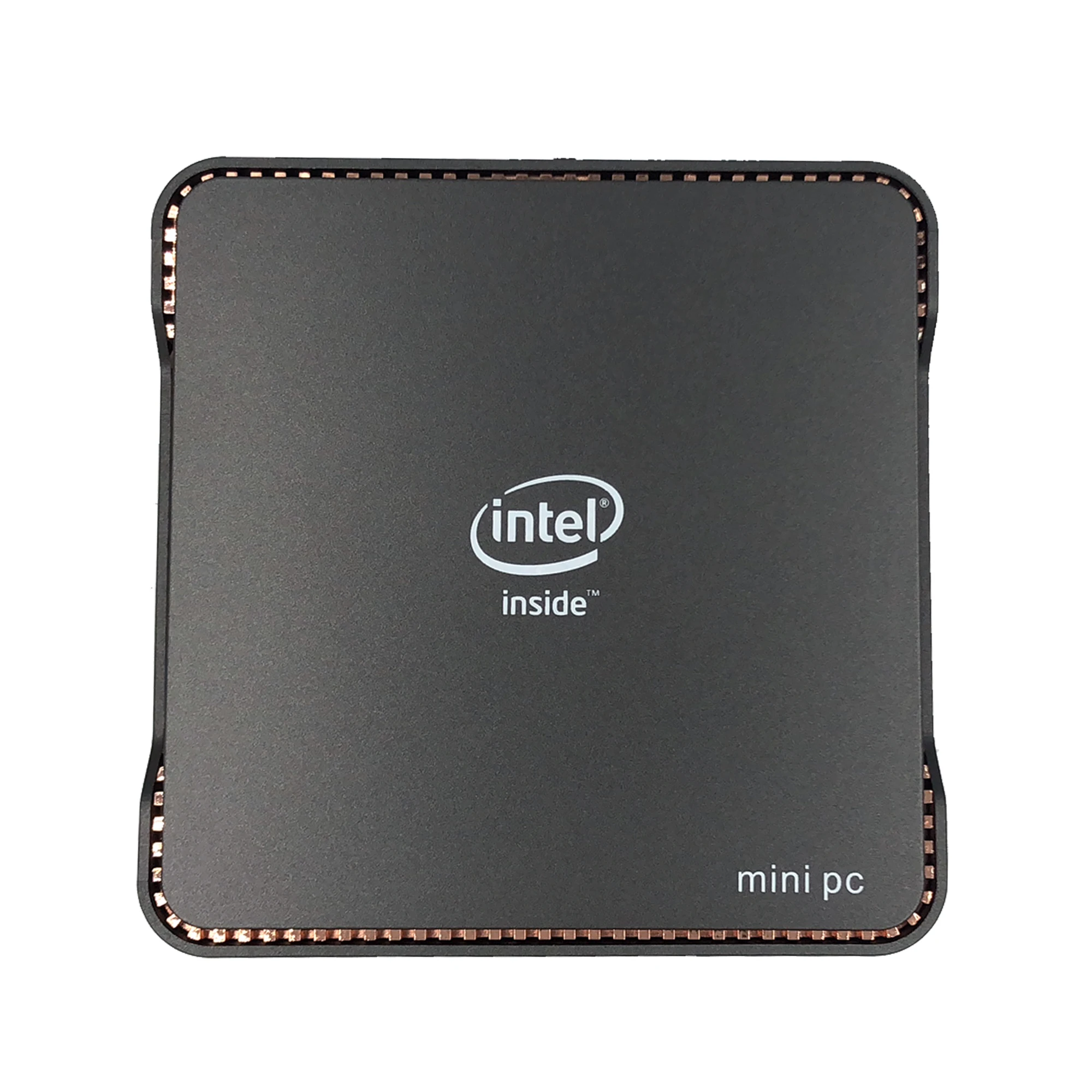 Мини-ПК AK3V Intel Celeron J3455 6 ГБ/64 ГБ Windows 10 с микрофоном расширенный HDD двойной HDMI VGA WIN