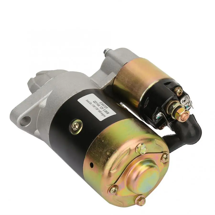 12V 0.8KW водяной насос/дизельный/бензиновый двигатель стартер электродвигатель с