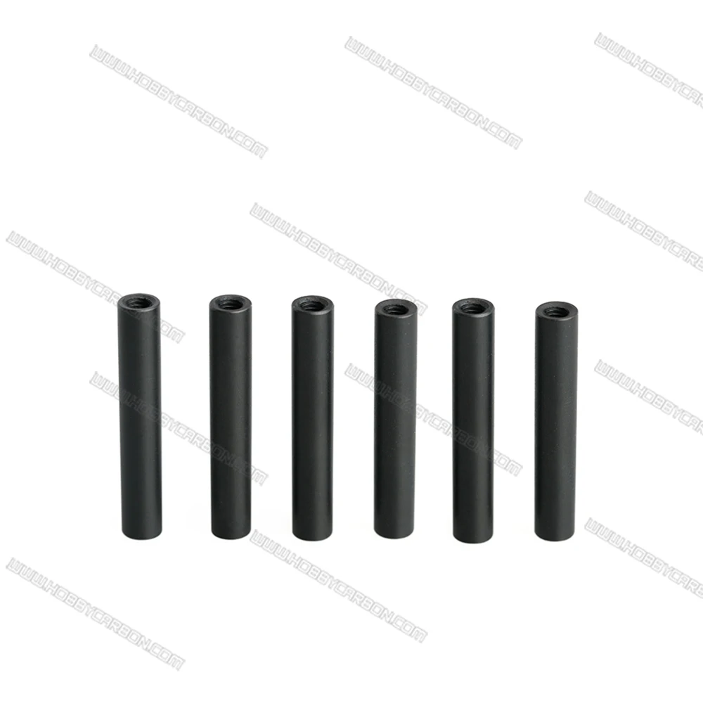 

HOBBY CARBON SP023 M3x10mm 100pcs/bag 6061 Aluminum Button Head Standoff for RC Multirotors Racing Cross Drones Quadcopters
