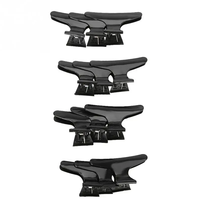 12 шт./компл. черный зажим для волос | Красота и здоровье