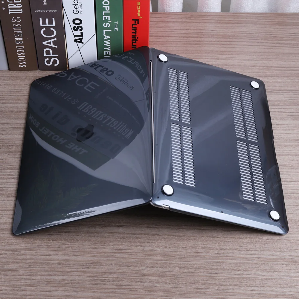 Redlai кристально чистый чехол для MacBook Air Pro retina 11 12 13 15 пластиковый твердый кожух Mac с
