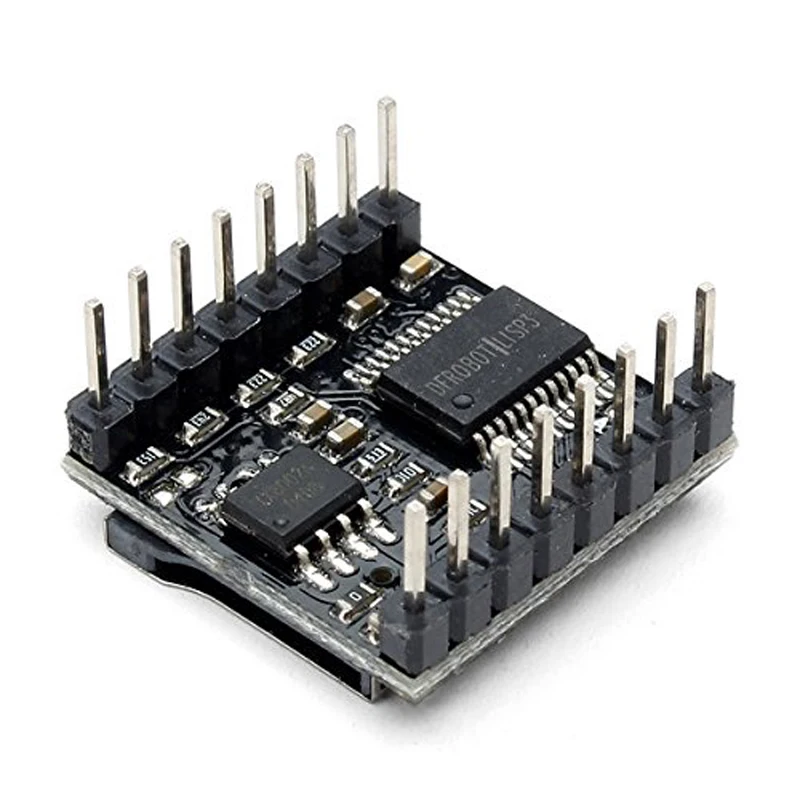 Мини модуль MP3 плеера tf карта u диск мини mp3 плеер аудио голосовой платы для Arduino DF