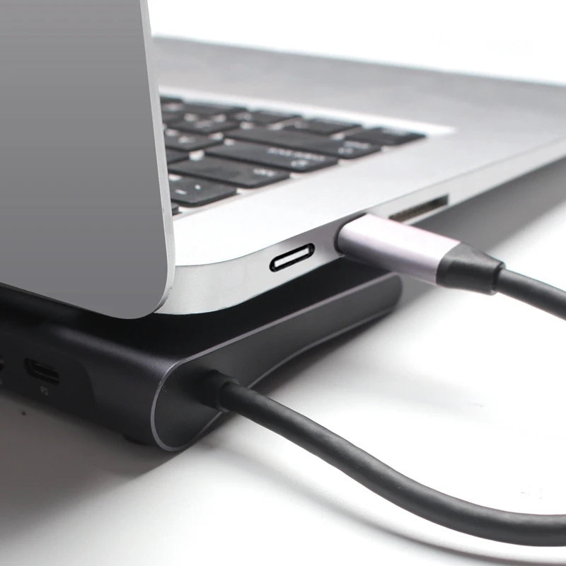 Универсальный 11 в 1 Usb C концентратор алюминиевый тип адаптер с 3 портами 0 5 мм