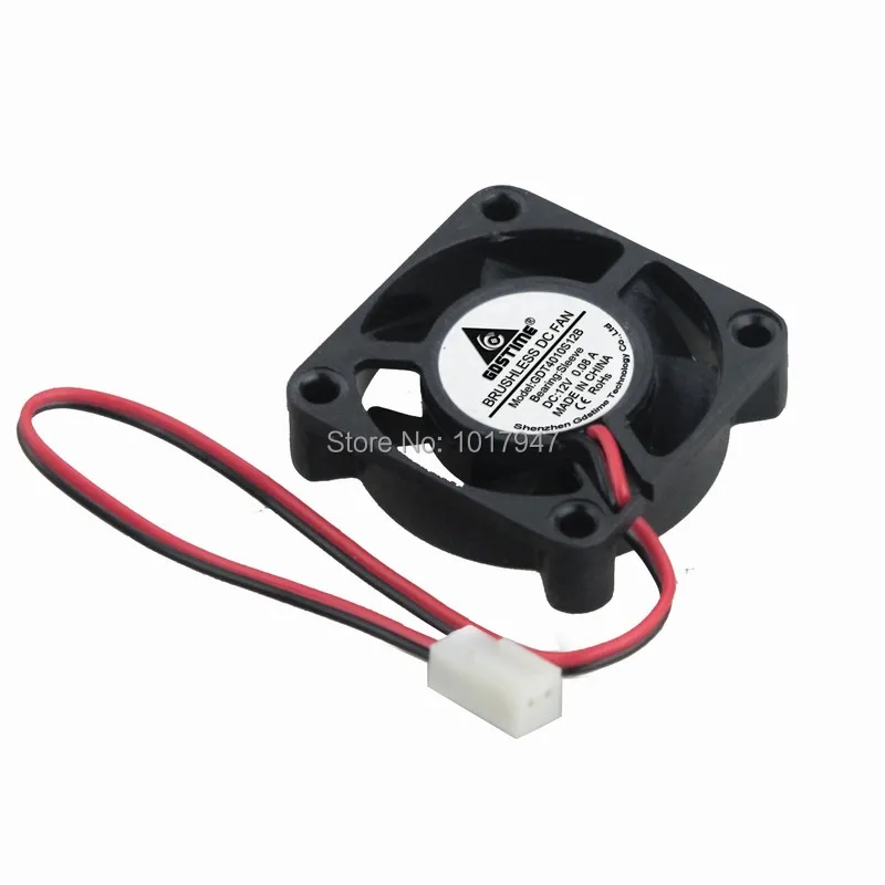 200 Pieces LOT Gdstime DC 12V 2Pin 2510 Connector 4cm 4010 40mm x 10mm Exhaust Cooling Fan | Компьютеры и офис