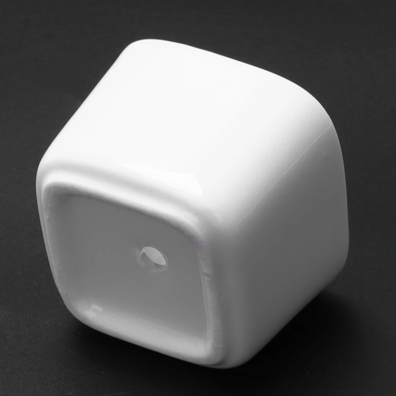 Mini White Ceramic Planter Succulents Flower Porcelain Pot Plant Box Garden Decor | Дом и сад