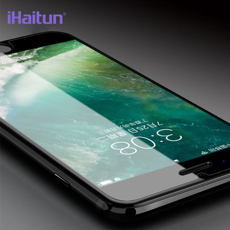 IHaitun стекло для iPhone XS MAX XR защита экрана 9H закаленное X 8 7 Plus защитная пленка