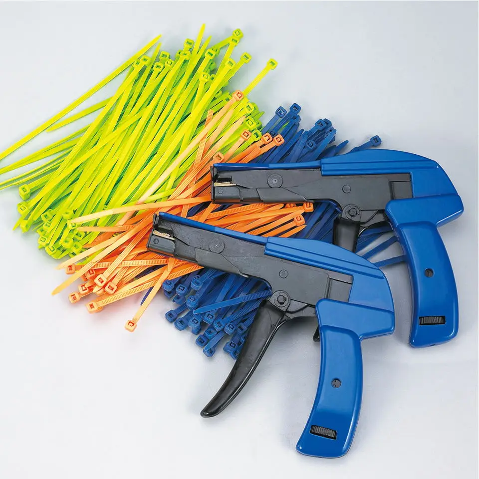 

HS-600A fastening and cutting tool special for cable tie gun for nylon cable tie width 2.4-4.8mm