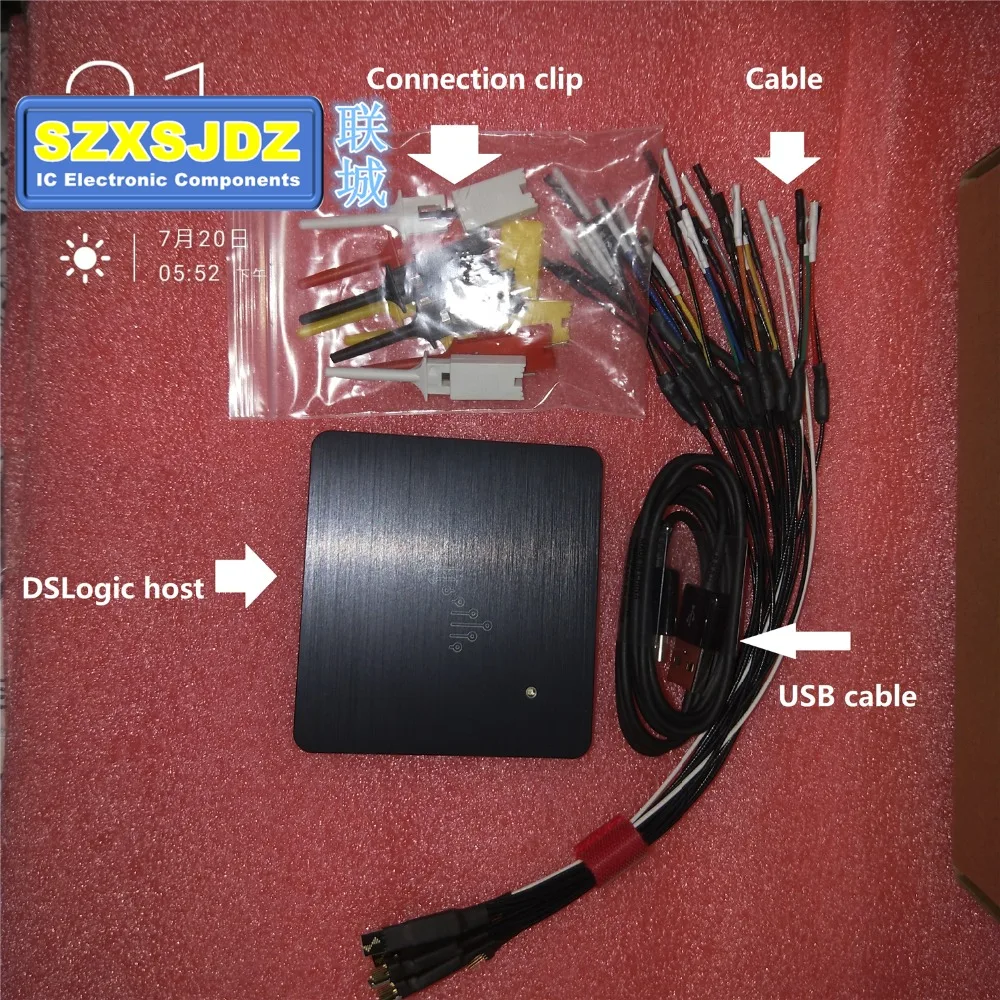 Logic16 saleae16 USB 100M/400M логический анализатор ARM инструмент декодирования осциллограф