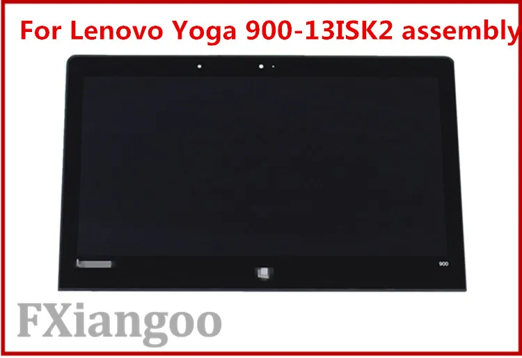 Для lenovo Yoga 900 13ISK2 4 PRO 3200x1800 lcd сенсорный экран в сборе рамка черная оцифрованная панель ободка фары 5D10K26887 LTN133YL03