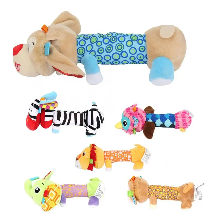 Детская ручная встряхивание Биби палочки Мягкая кукла колокольчик с безопасным