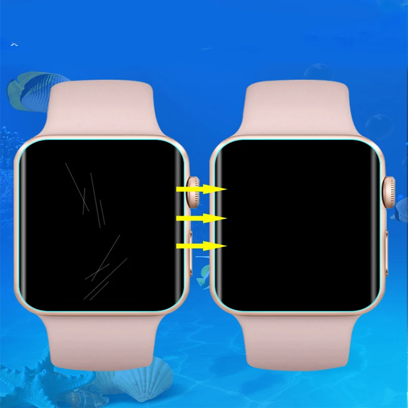 2.5D Гидрогелевая пленка для Apple Watch 38 мм серия 4 3 2 1 защитная мягкая предотвращения