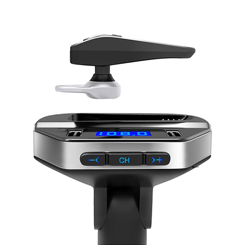 Mp3-плеер FM-передатчик 3 1 А быстрое зарядное устройство USB Bluetooth стерео громкая