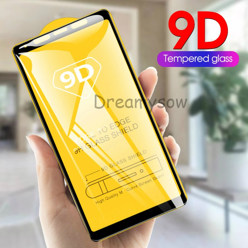 9D Защита экрана для Samsung A30 A50 A40 M20 M30 S10E полное покрытие закаленное стекло Galaxy A7 A9 A6
