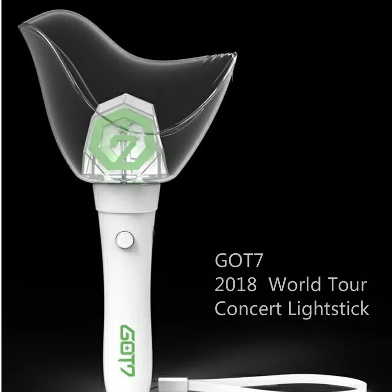 [MYKPOP]GOT7 концертный мировой турне светильник Ver.1 Glowstick и Ver.2 KPOP SA18062205|Светящиеся