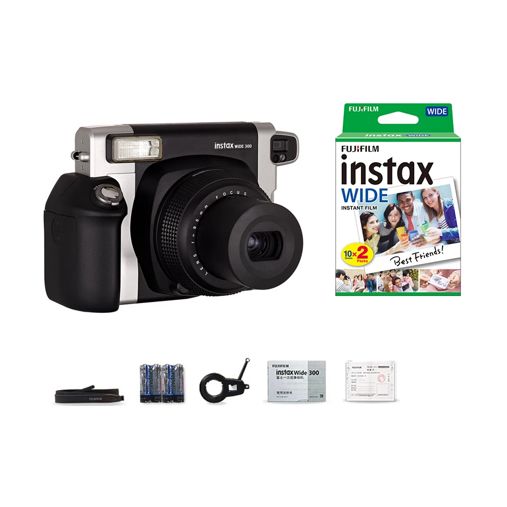 2018 Рождественский Новогодний подарок Fujifilm Instax WIDE300 пленка для мгновенной камеры