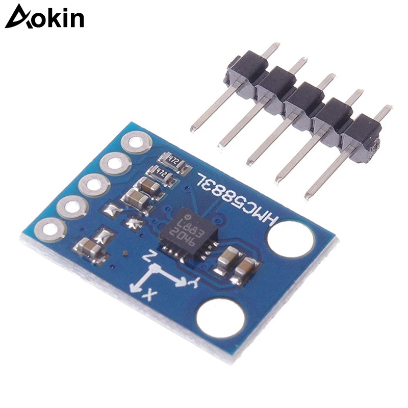 IIC/I2C GY 273 HMC5883L 3 осевой Компас магнитометр сенсор плата модуль для Arduino 5 В
