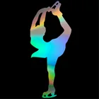 Фигурный Скейтер стикер окна автомобиля грузовика бампер двери стены виниловая наклейка на ноутбук подарок