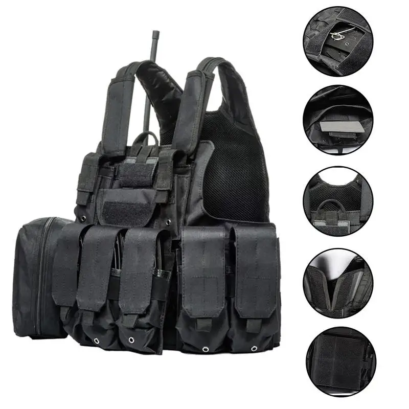 

Outdoor Camouflage Tactical Vest Multi-Tool Sports Protective Vest Jacket Sports Equipment Special Forces Protective Combat Vest