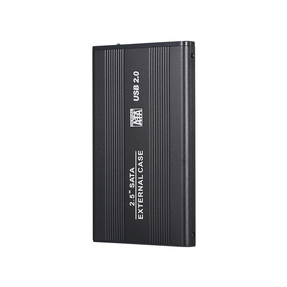 2 5-дюймовый корпус для жесткого диска USB2.0 SATA HDD конвертер адаптер Внешний 4 ТБ