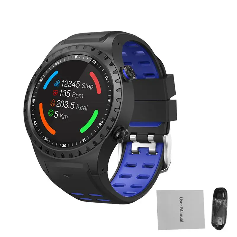 GPS спортивные Смарт часы Bluetooth4.0 трекер сердечного ритма водонепроницаемый