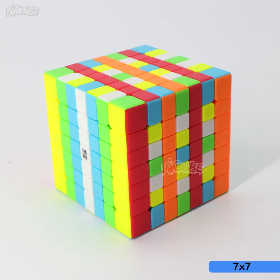Зеркальный куб Qiyi Magic Speed Cube 3x3x3 2x2x2 4x4x4 5x5 7x7x7 Pyramid Sq1 3 4x4 7x7 игрушки для